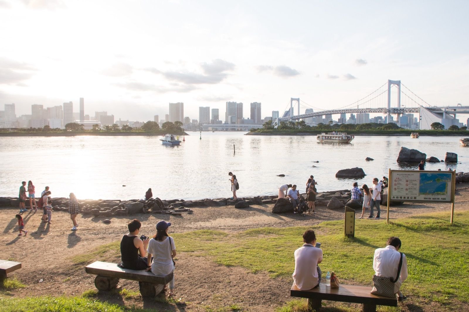 🏕️ 오다이바 해변 정원 (오다이바 카이힌테이엔) 이미지 4